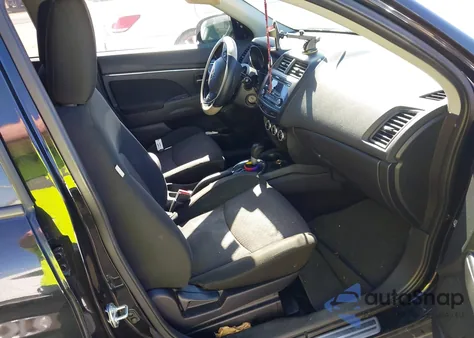 2017 Mitsubishi Outlander Sport 2.0 Es из США, поврежденный, VIN JA4AP3AU7HZ010738